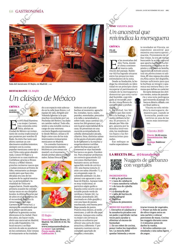 ABC MADRID 29-11-2025 página 68