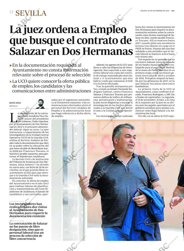 ABC SEVILLA 29-11-2025 página 12