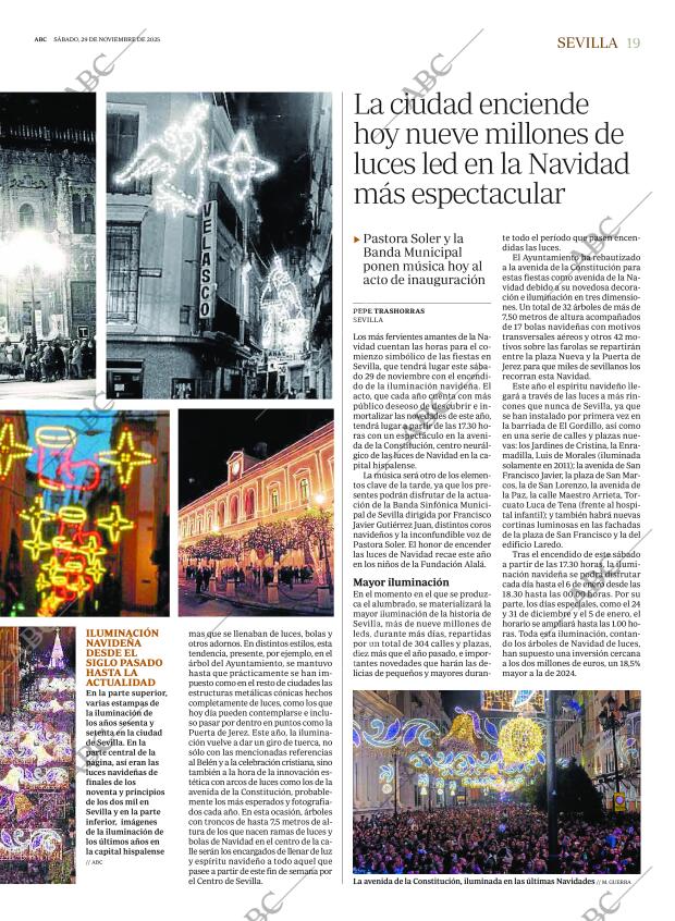 ABC SEVILLA 29-11-2025 página 19