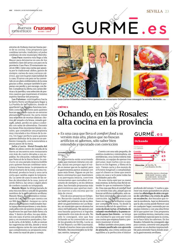 ABC SEVILLA 29-11-2025 página 23