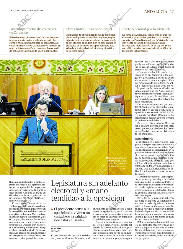 ABC SEVILLA 29-11-2025 página 27