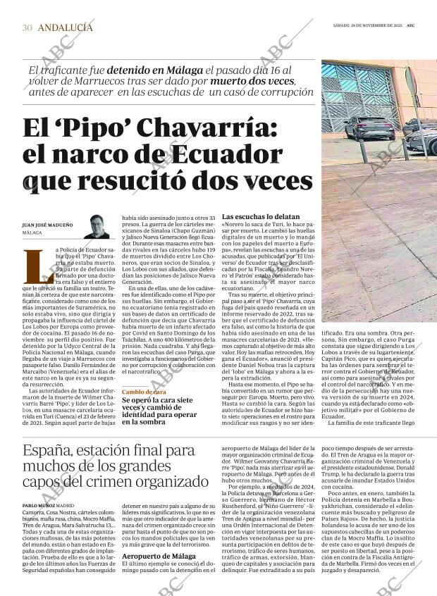 ABC SEVILLA 29-11-2025 página 30