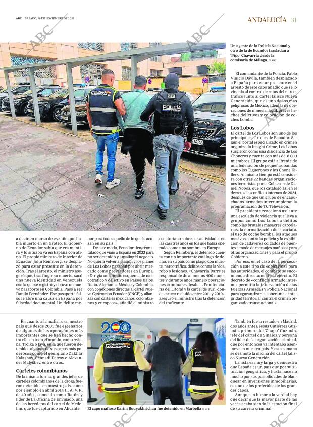 ABC SEVILLA 29-11-2025 página 31