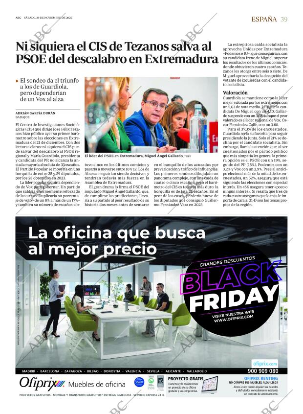 ABC SEVILLA 29-11-2025 página 39