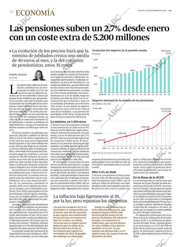 ABC SEVILLA 29-11-2025 página 44