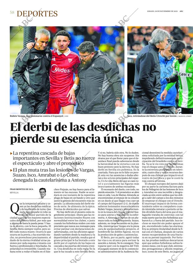 ABC SEVILLA 29-11-2025 página 58