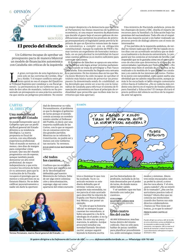 ABC SEVILLA 29-11-2025 página 6