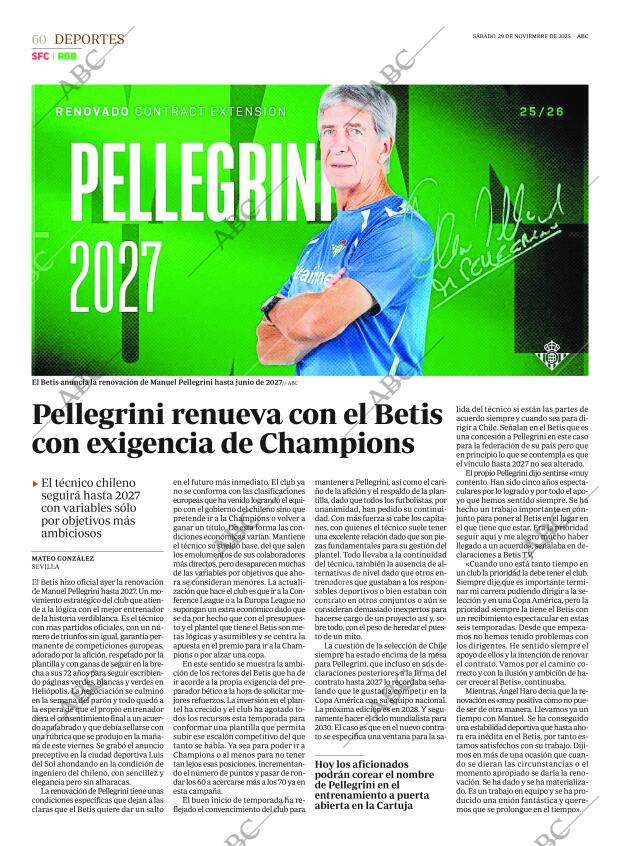 ABC SEVILLA 29-11-2025 página 60