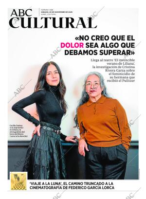 CULTURAL MADRID 29-11-2025 página 1