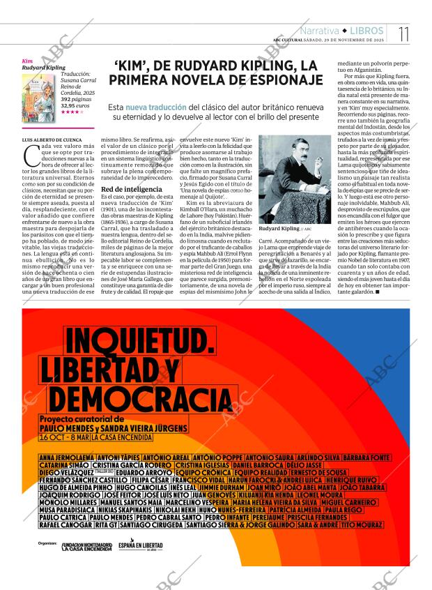 CULTURAL MADRID 29-11-2025 página 11