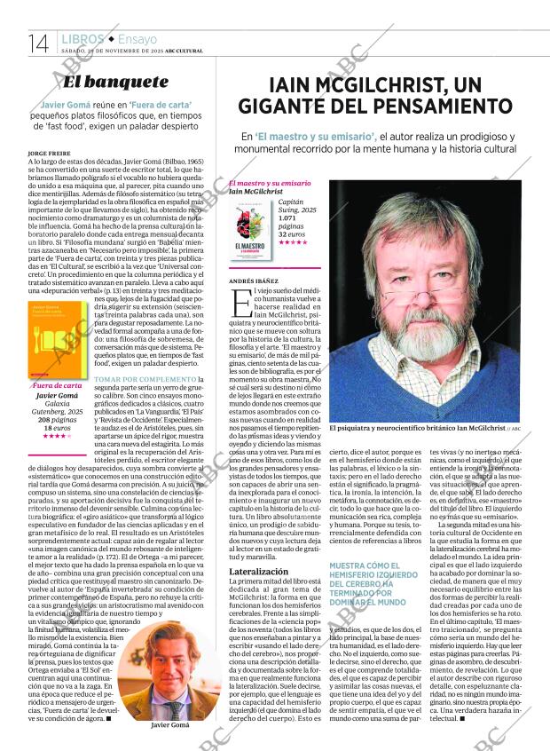 CULTURAL MADRID 29-11-2025 página 14