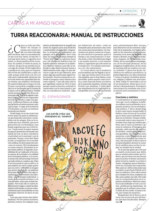 CULTURAL MADRID 29-11-2025 página 17