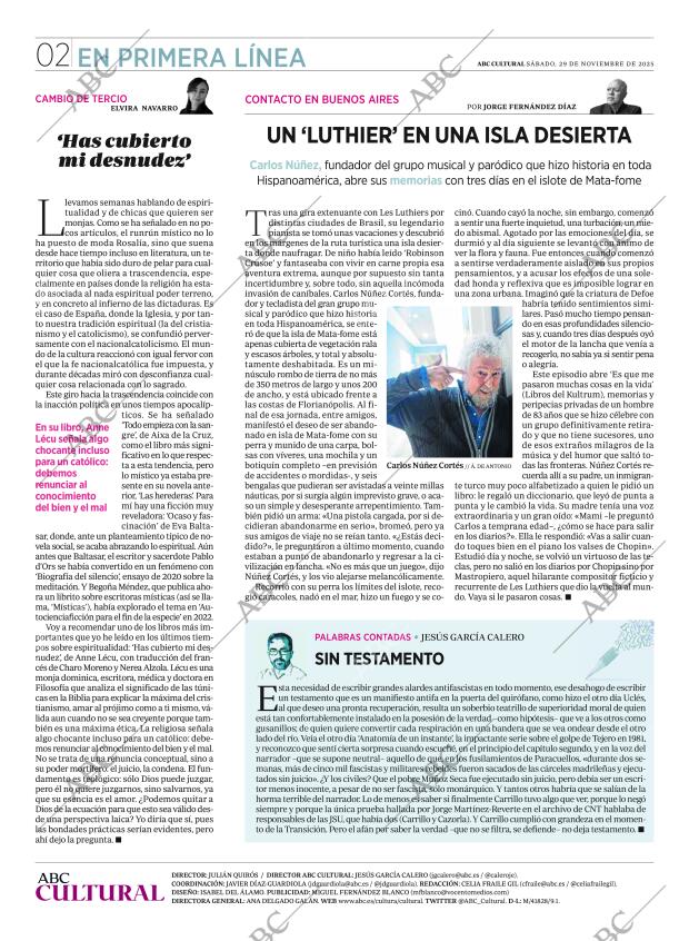 CULTURAL MADRID 29-11-2025 página 2