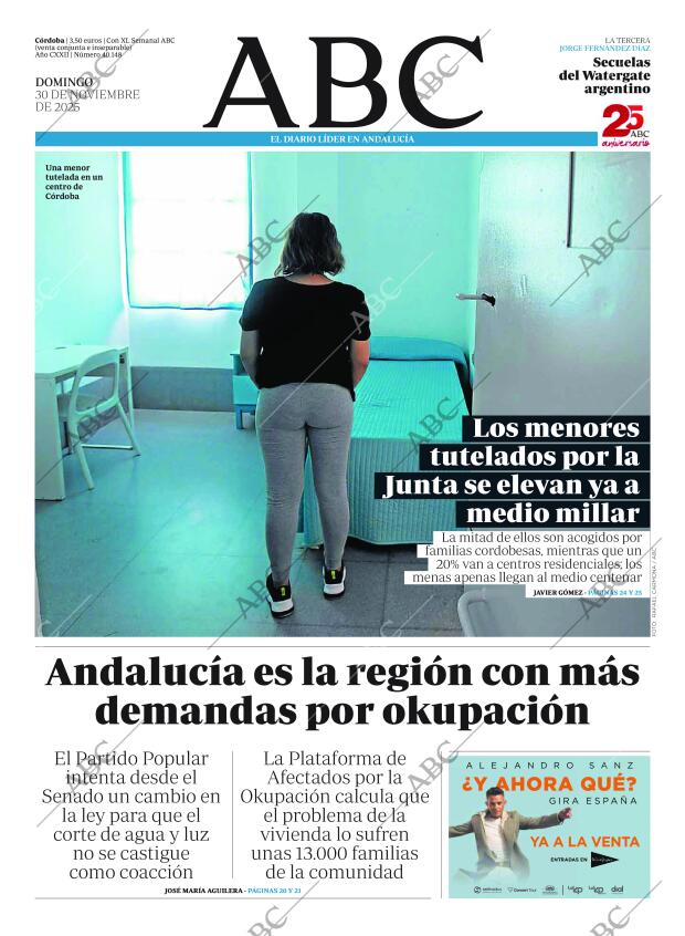 ABC CORDOBA 30-11-2025 página 1
