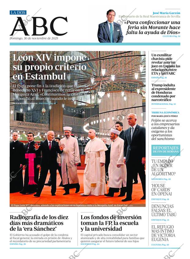 ABC MADRID 30-11-2025 página 2