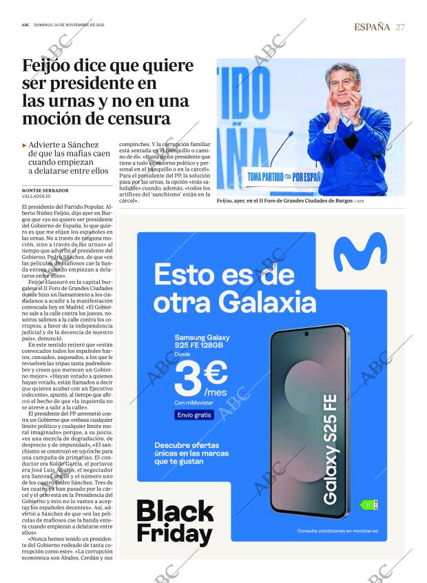 ABC MADRID 30-11-2025 página 27