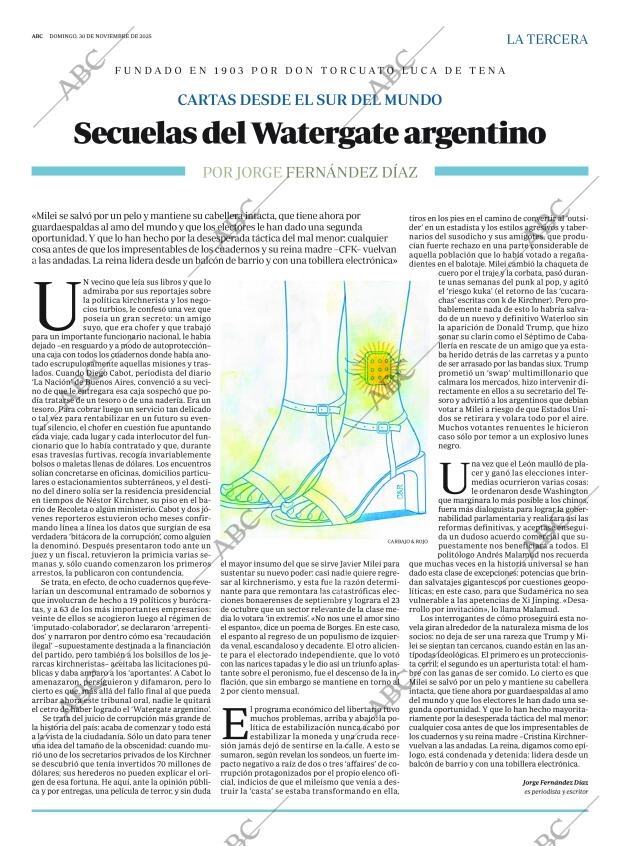 ABC MADRID 30-11-2025 página 3