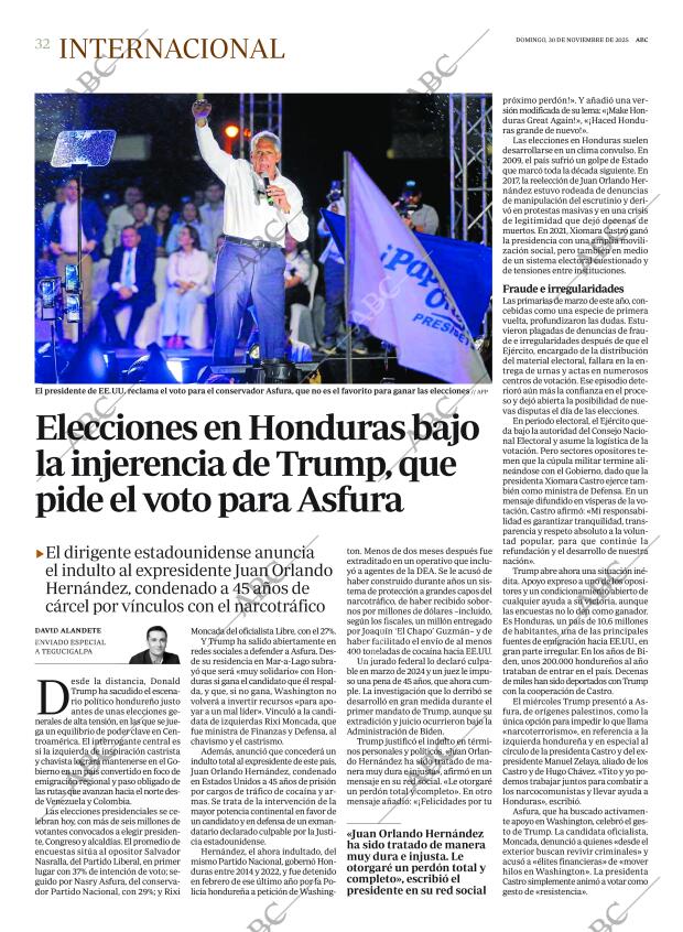 ABC MADRID 30-11-2025 página 32