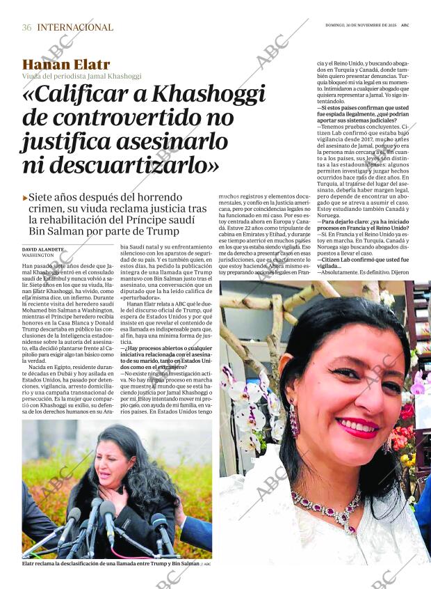 ABC MADRID 30-11-2025 página 36