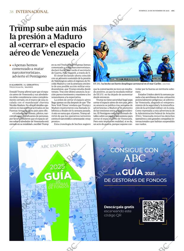 ABC MADRID 30-11-2025 página 38
