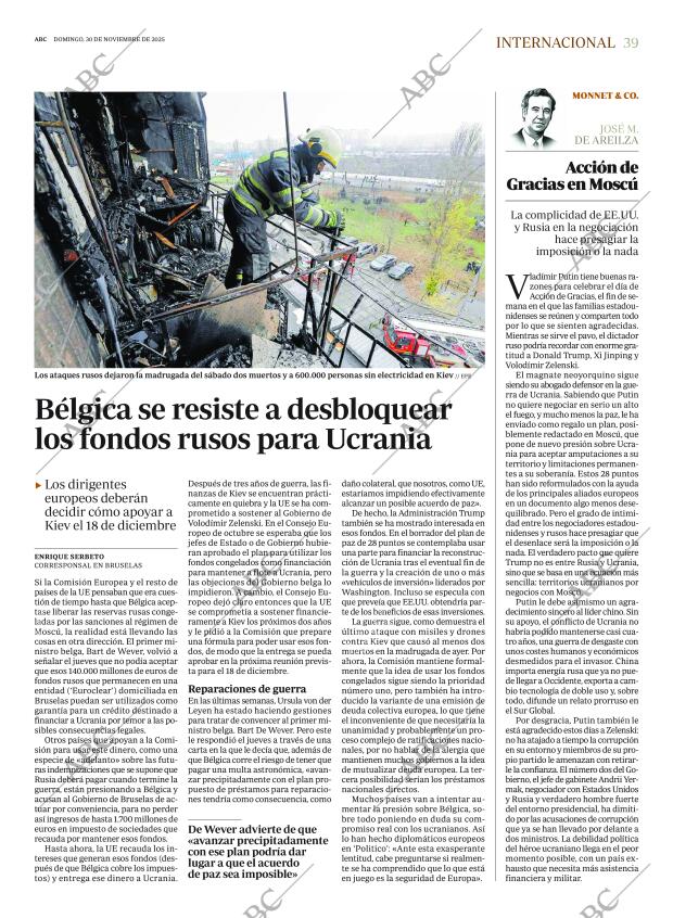 ABC MADRID 30-11-2025 página 39