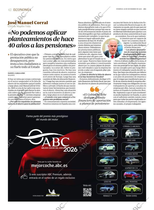 ABC MADRID 30-11-2025 página 42