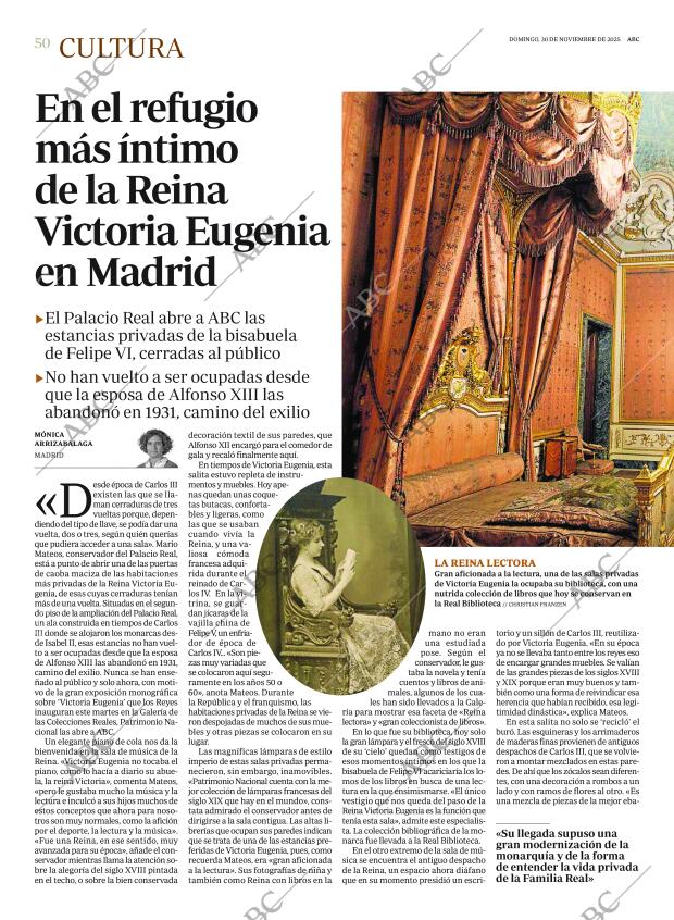 ABC MADRID 30-11-2025 página 50