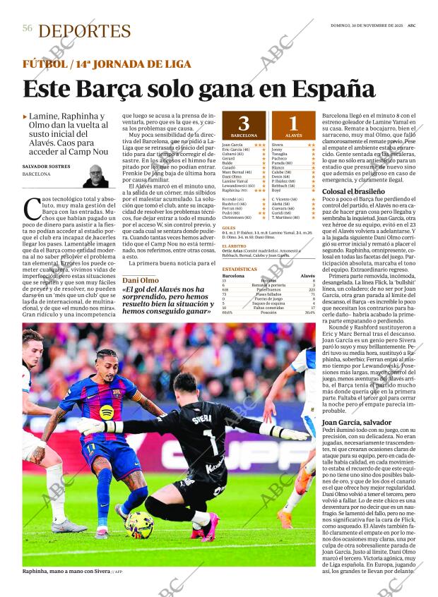 ABC MADRID 30-11-2025 página 56