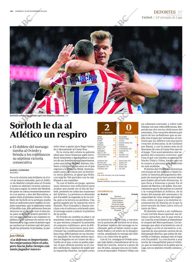 ABC MADRID 30-11-2025 página 57