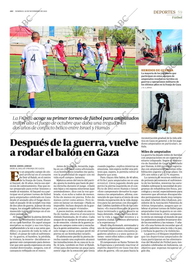 ABC MADRID 30-11-2025 página 59