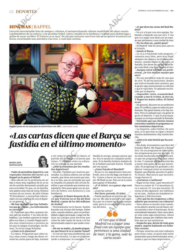 ABC MADRID 30-11-2025 página 62