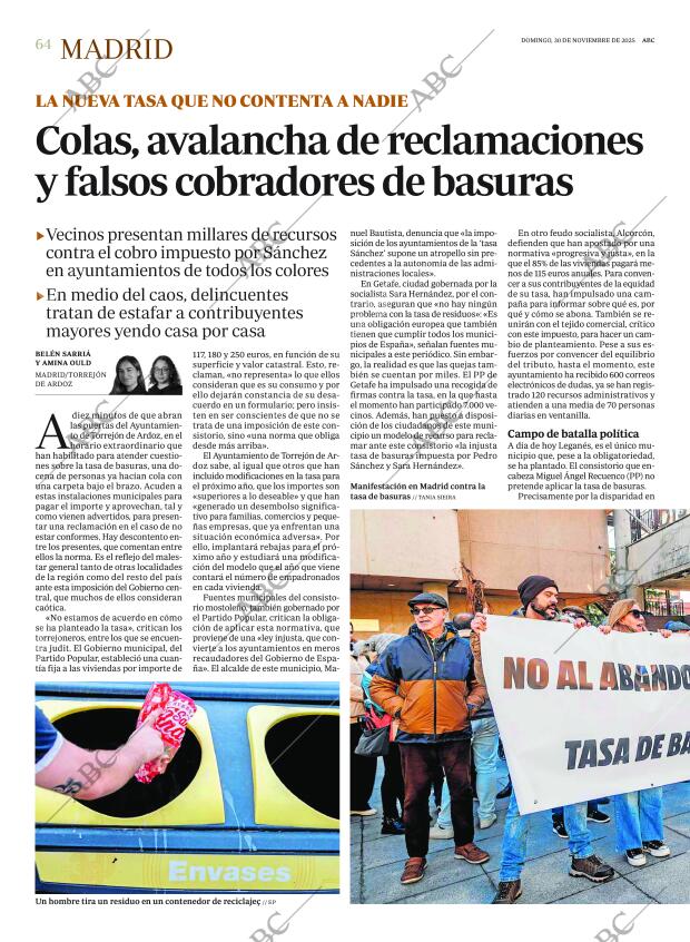 ABC MADRID 30-11-2025 página 64