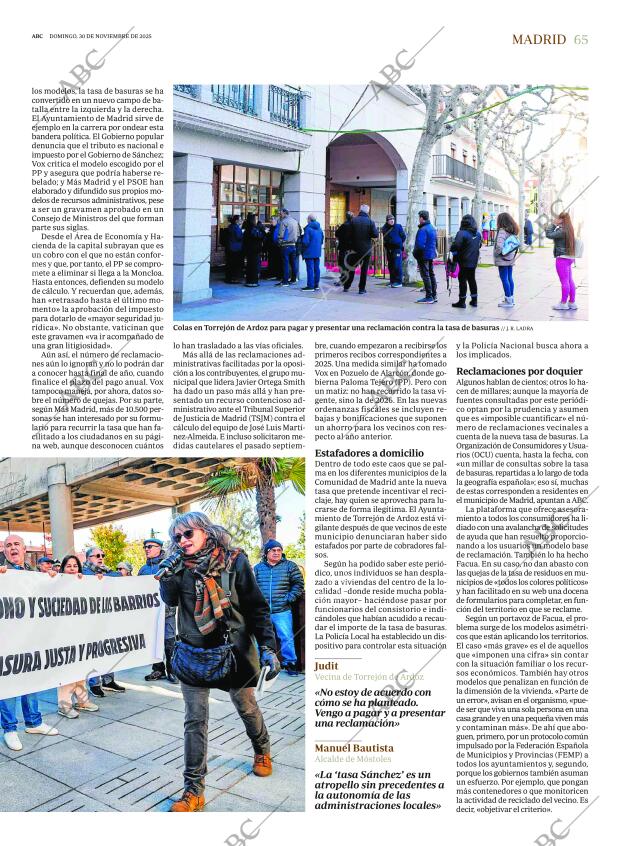 ABC MADRID 30-11-2025 página 65