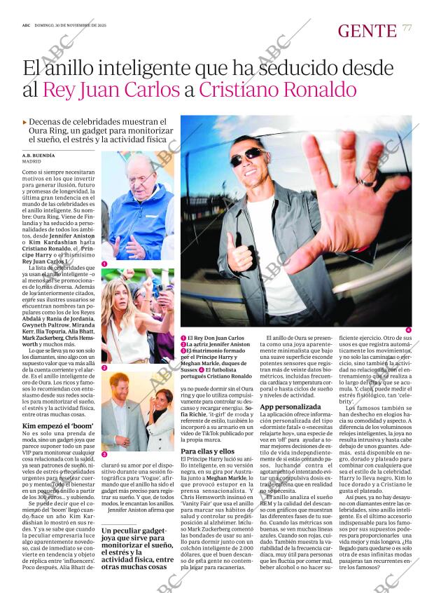 ABC MADRID 30-11-2025 página 77