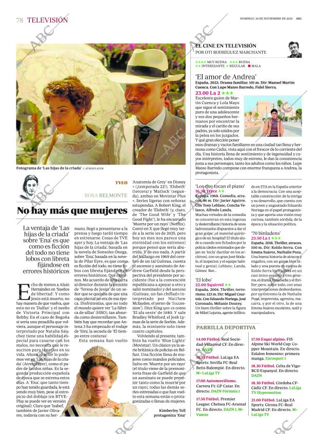 ABC MADRID 30-11-2025 página 78