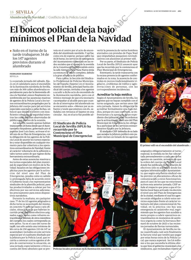 ABC SEVILLA 30-11-2025 página 18