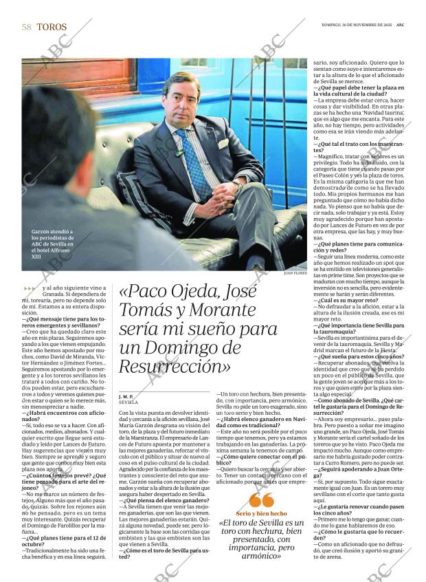 ABC SEVILLA 30-11-2025 página 58