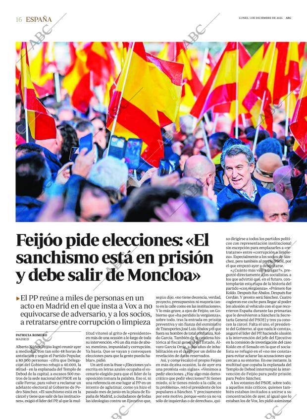 ABC MADRID 01-12-2025 página 16