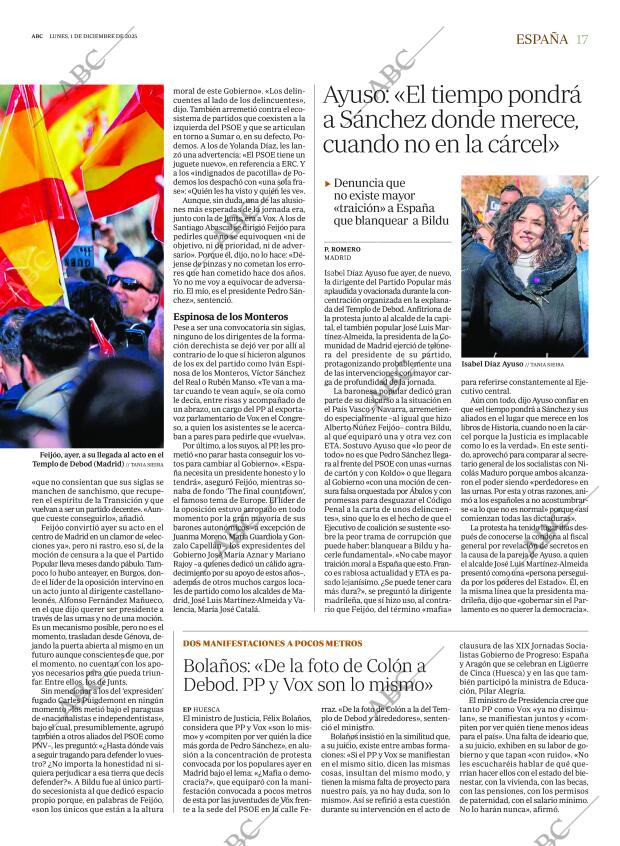 ABC MADRID 01-12-2025 página 17
