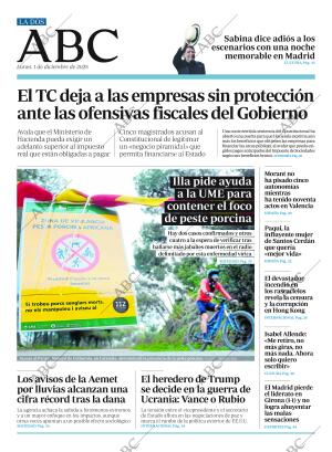 ABC MADRID 01-12-2025 página 2