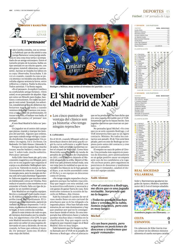 ABC MADRID 01-12-2025 página 45