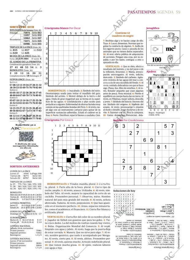 ABC MADRID 01-12-2025 página 59
