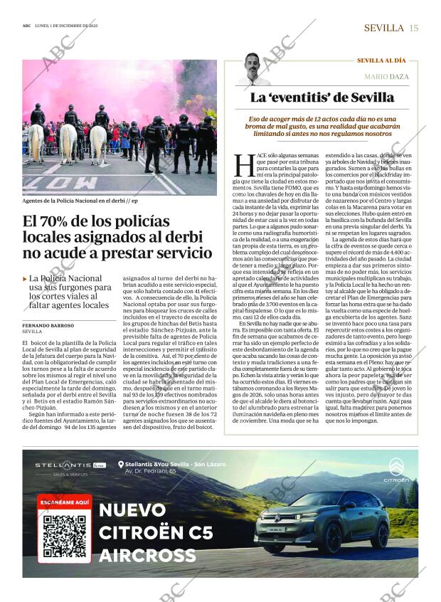 ABC SEVILLA 01-12-2025 página 15