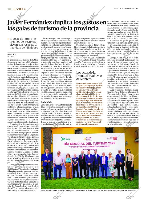 ABC SEVILLA 01-12-2025 página 20