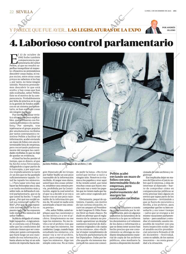 ABC SEVILLA 01-12-2025 página 22