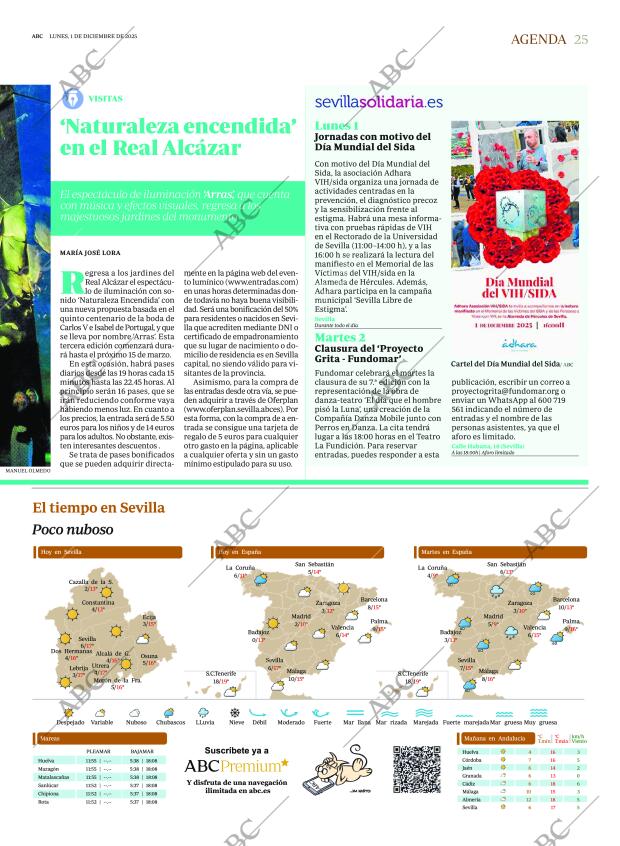 ABC SEVILLA 01-12-2025 página 25