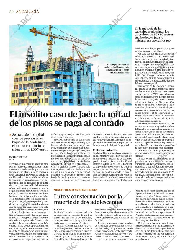 ABC SEVILLA 01-12-2025 página 30