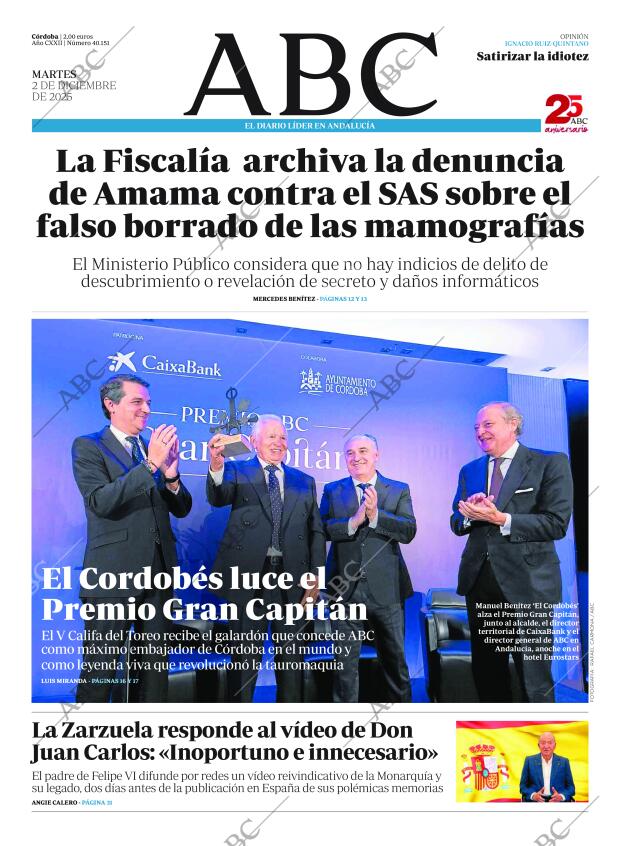 ABC CORDOBA 02-12-2025 página 1