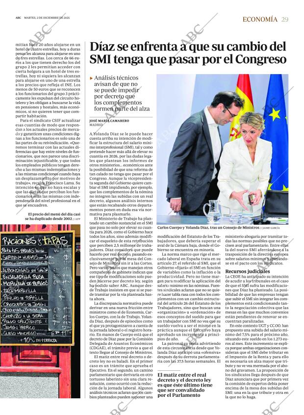 ABC MADRID 02-12-2025 página 29