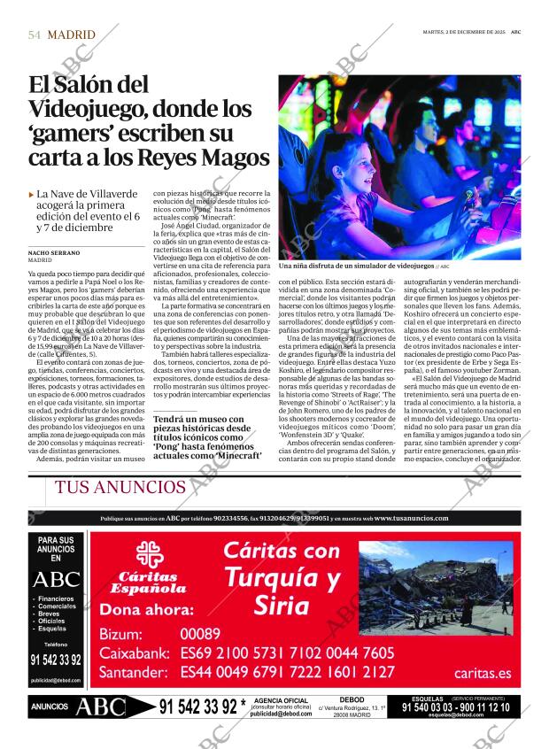 ABC MADRID 02-12-2025 página 54